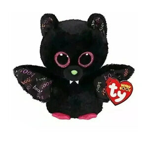 TY Beanie Boos - Dart the Black Bat (Glitter Eyes) Boo 6” 15cm MWMT Rare
